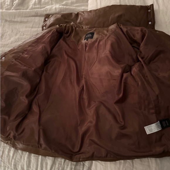NWOT Saddle Brown Puffer - Picture 6 of 8